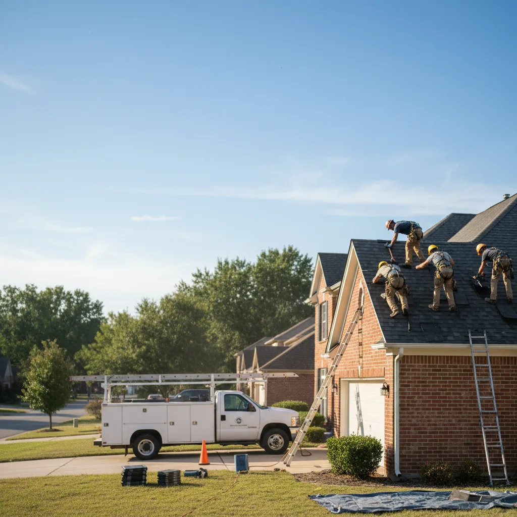 Roof Repair in Menard